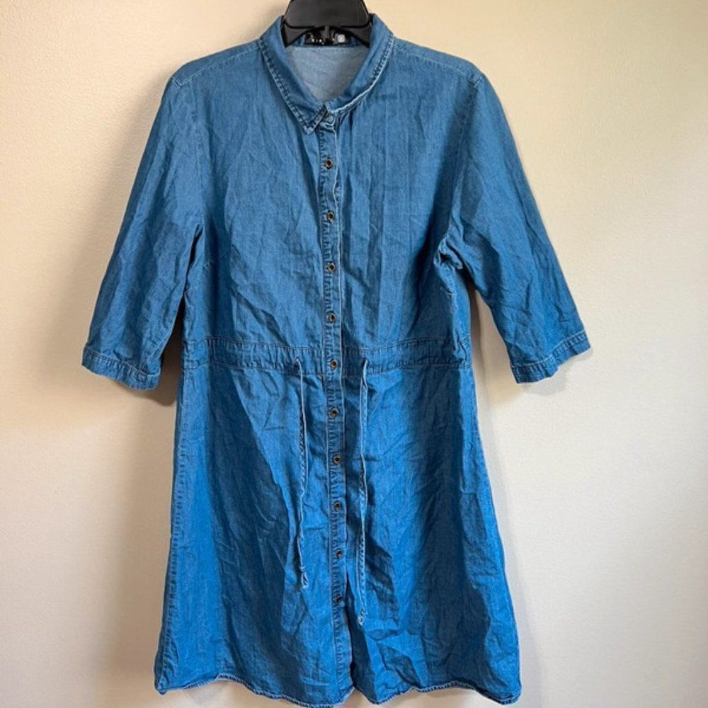 Cirana large denim dress